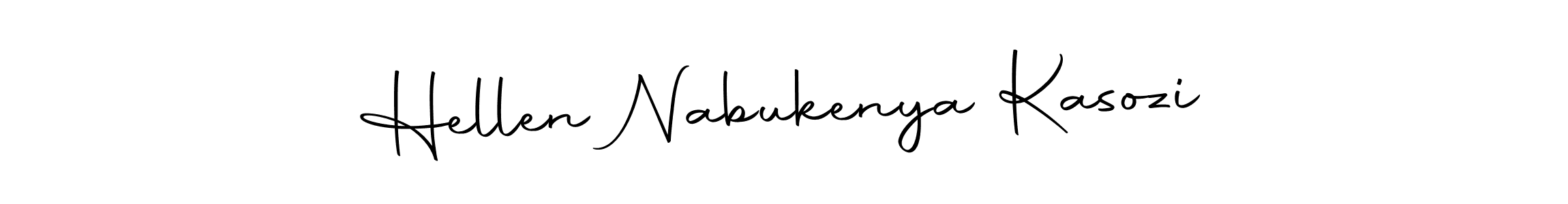 Design your own signature with our free online signature maker. With this signature software, you can create a handwritten (Autography-DOLnW) signature for name Hellen Nabukenya Kasozi. Hellen Nabukenya Kasozi signature style 10 images and pictures png