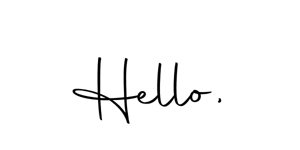 Use a signature maker to create a handwritten signature online. With this signature software, you can design (Autography-DOLnW) your own signature for name Hello,. Hello, signature style 10 images and pictures png