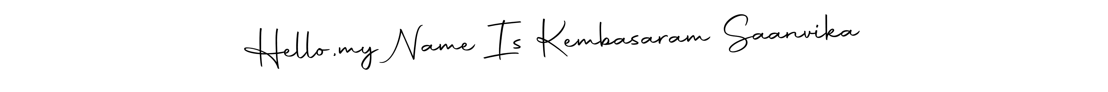 The best way (Autography-DOLnW) to make a short signature is to pick only two or three words in your name. The name Hello,my Name Is Kembasaram Saanvika include a total of six letters. For converting this name. Hello,my Name Is Kembasaram Saanvika signature style 10 images and pictures png