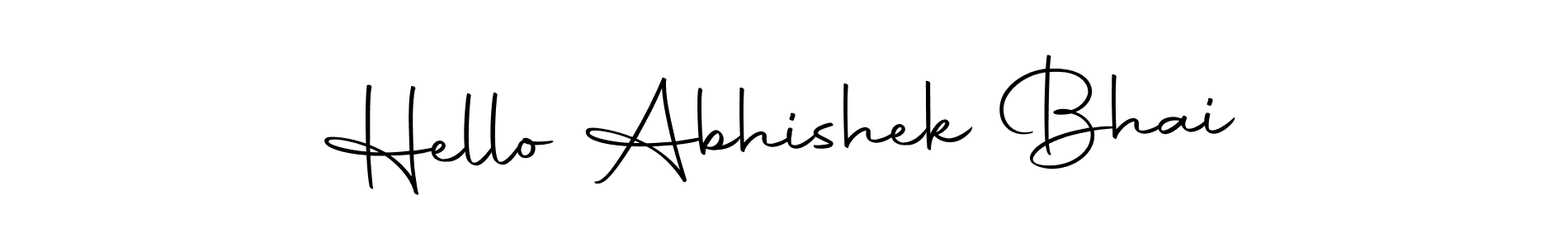 Here are the top 10 professional signature styles for the name Hello Abhishek Bhai. These are the best autograph styles you can use for your name. Hello Abhishek Bhai signature style 10 images and pictures png