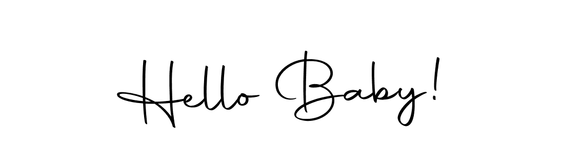 Also You can easily find your signature by using the search form. We will create Hello Baby! name handwritten signature images for you free of cost using Autography-DOLnW sign style. Hello Baby! signature style 10 images and pictures png