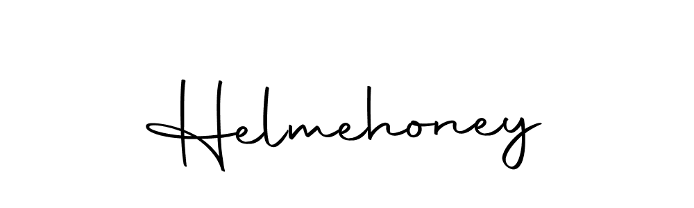 Make a beautiful signature design for name Helmehoney. With this signature (Autography-DOLnW) style, you can create a handwritten signature for free. Helmehoney signature style 10 images and pictures png