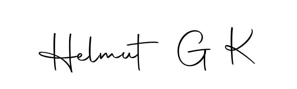 Create a beautiful signature design for name Helmut G K. With this signature (Autography-DOLnW) fonts, you can make a handwritten signature for free. Helmut G K signature style 10 images and pictures png