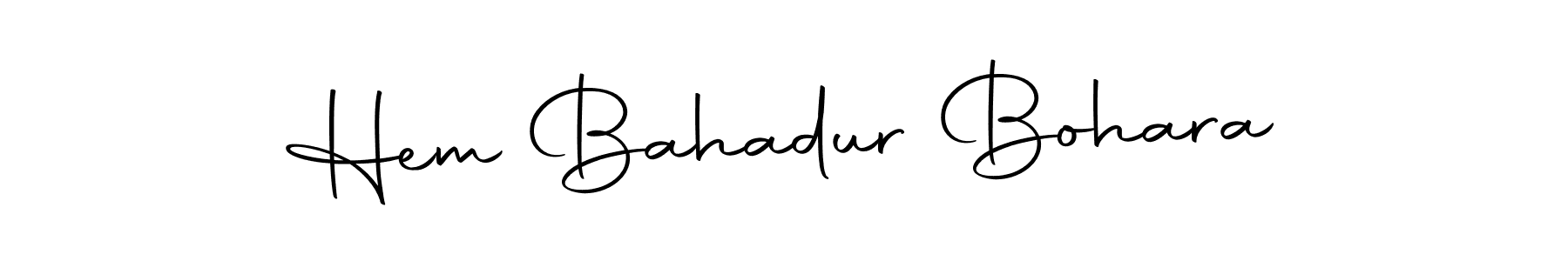 You should practise on your own different ways (Autography-DOLnW) to write your name (Hem Bahadur Bohara) in signature. don't let someone else do it for you. Hem Bahadur Bohara signature style 10 images and pictures png