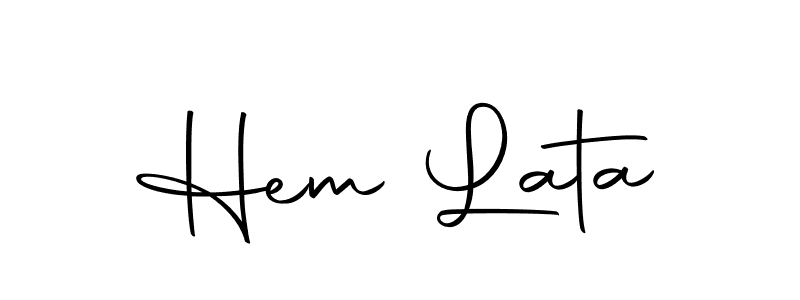 Once you've used our free online signature maker to create your best signature Autography-DOLnW style, it's time to enjoy all of the benefits that Hem Lata name signing documents. Hem Lata signature style 10 images and pictures png
