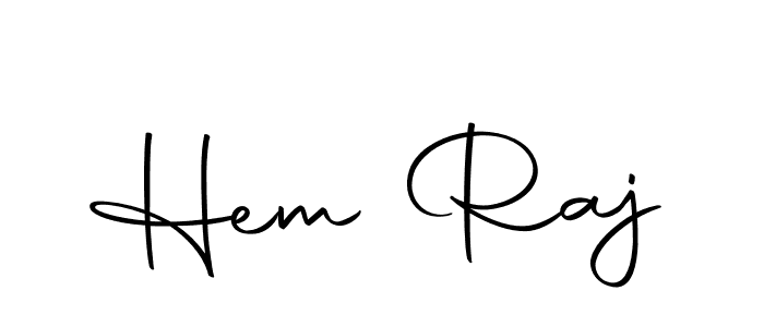 Use a signature maker to create a handwritten signature online. With this signature software, you can design (Autography-DOLnW) your own signature for name Hem Raj. Hem Raj signature style 10 images and pictures png