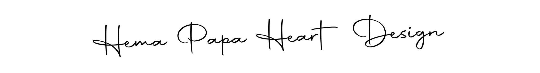 Make a beautiful signature design for name Hema Papa Heart Design. Use this online signature maker to create a handwritten signature for free. Hema Papa Heart Design signature style 10 images and pictures png