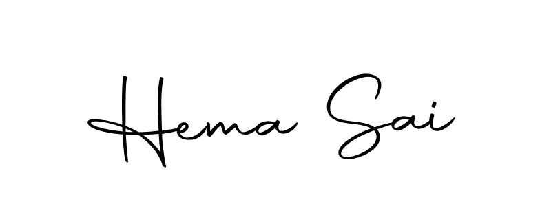 How to make Hema Sai signature? Autography-DOLnW is a professional autograph style. Create handwritten signature for Hema Sai name. Hema Sai signature style 10 images and pictures png