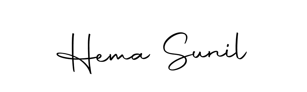Make a short Hema Sunil signature style. Manage your documents anywhere anytime using Autography-DOLnW. Create and add eSignatures, submit forms, share and send files easily. Hema Sunil signature style 10 images and pictures png