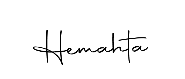 How to make Hemahta name signature. Use Autography-DOLnW style for creating short signs online. This is the latest handwritten sign. Hemahta signature style 10 images and pictures png