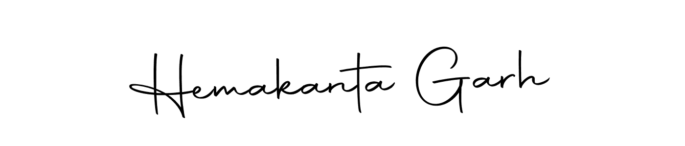 How to make Hemakanta Garh name signature. Use Autography-DOLnW style for creating short signs online. This is the latest handwritten sign. Hemakanta Garh signature style 10 images and pictures png