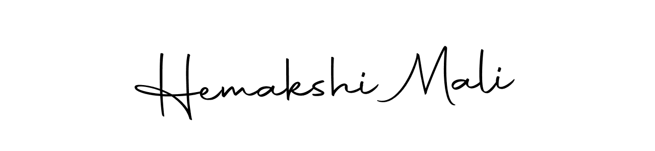 Design your own signature with our free online signature maker. With this signature software, you can create a handwritten (Autography-DOLnW) signature for name Hemakshi Mali. Hemakshi Mali signature style 10 images and pictures png