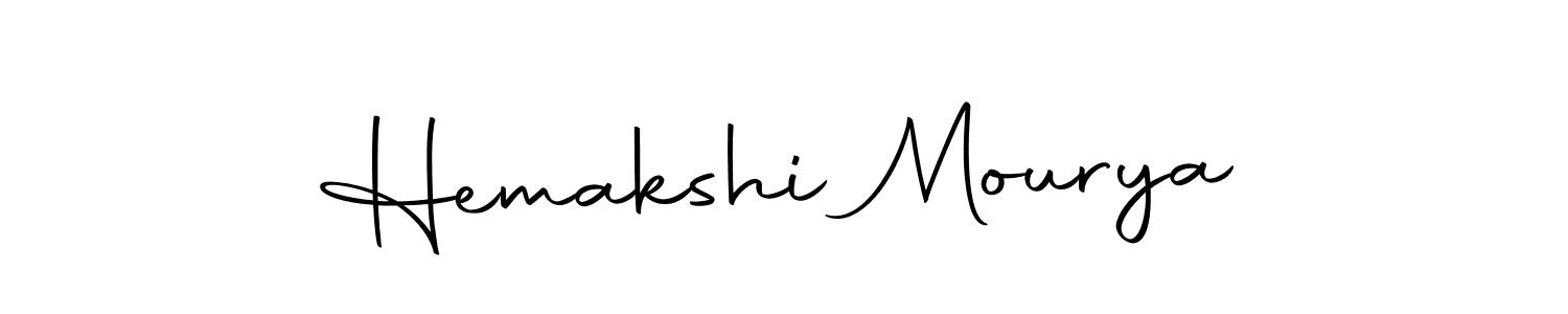 Design your own signature with our free online signature maker. With this signature software, you can create a handwritten (Autography-DOLnW) signature for name Hemakshi Mourya. Hemakshi Mourya signature style 10 images and pictures png