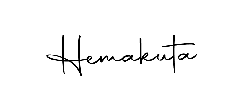 How to make Hemakuta name signature. Use Autography-DOLnW style for creating short signs online. This is the latest handwritten sign. Hemakuta signature style 10 images and pictures png