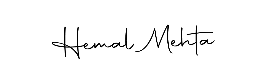 Make a beautiful signature design for name Hemal Mehta. With this signature (Autography-DOLnW) style, you can create a handwritten signature for free. Hemal Mehta signature style 10 images and pictures png