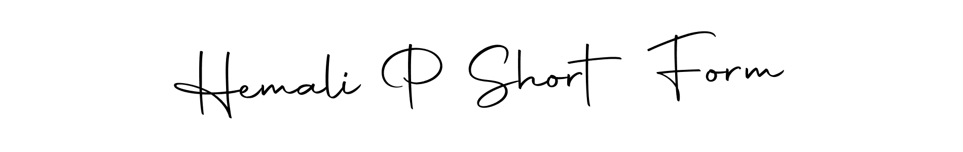 Similarly Autography-DOLnW is the best handwritten signature design. Signature creator online .You can use it as an online autograph creator for name Hemali P Short Form. Hemali P Short Form signature style 10 images and pictures png