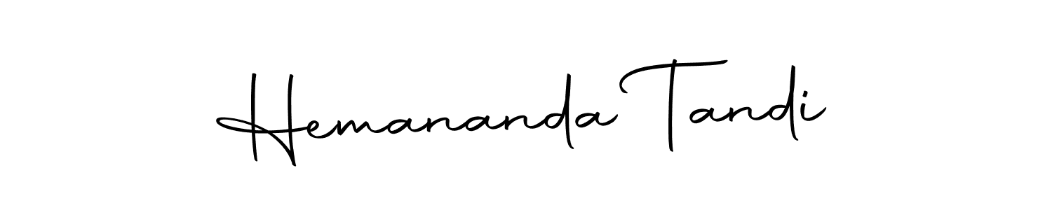 Also we have Hemananda Tandi name is the best signature style. Create professional handwritten signature collection using Autography-DOLnW autograph style. Hemananda Tandi signature style 10 images and pictures png