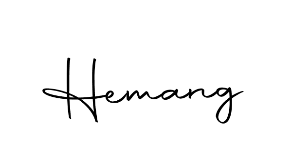 How to make Hemang signature? Autography-DOLnW is a professional autograph style. Create handwritten signature for Hemang name. Hemang signature style 10 images and pictures png