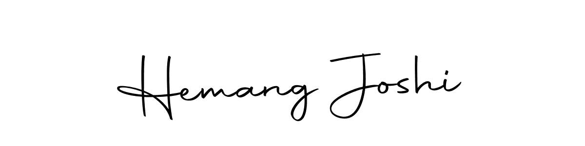 Use a signature maker to create a handwritten signature online. With this signature software, you can design (Autography-DOLnW) your own signature for name Hemang Joshi. Hemang Joshi signature style 10 images and pictures png