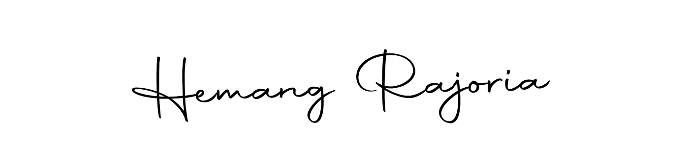 Design your own signature with our free online signature maker. With this signature software, you can create a handwritten (Autography-DOLnW) signature for name Hemang Rajoria. Hemang Rajoria signature style 10 images and pictures png