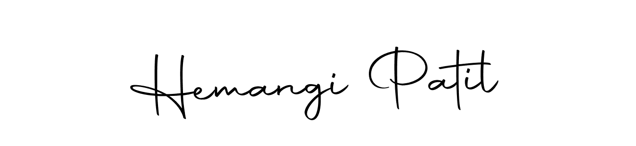 The best way (Autography-DOLnW) to make a short signature is to pick only two or three words in your name. The name Hemangi Patil include a total of six letters. For converting this name. Hemangi Patil signature style 10 images and pictures png