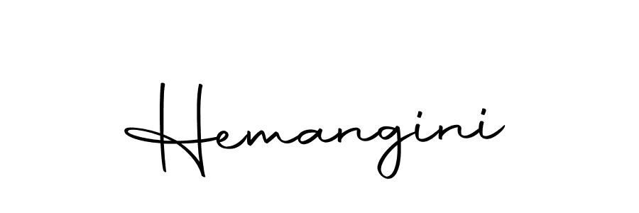 Use a signature maker to create a handwritten signature online. With this signature software, you can design (Autography-DOLnW) your own signature for name Hemangini. Hemangini signature style 10 images and pictures png
