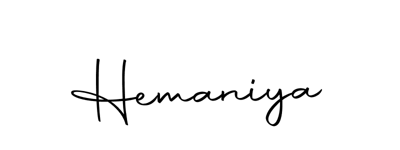 Make a short Hemaniya signature style. Manage your documents anywhere anytime using Autography-DOLnW. Create and add eSignatures, submit forms, share and send files easily. Hemaniya signature style 10 images and pictures png
