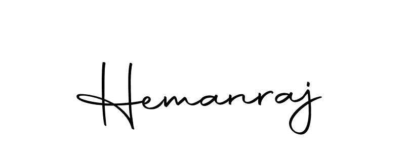 Create a beautiful signature design for name Hemanraj. With this signature (Autography-DOLnW) fonts, you can make a handwritten signature for free. Hemanraj signature style 10 images and pictures png