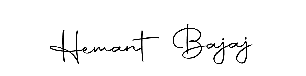 It looks lik you need a new signature style for name Hemant Bajaj. Design unique handwritten (Autography-DOLnW) signature with our free signature maker in just a few clicks. Hemant Bajaj signature style 10 images and pictures png