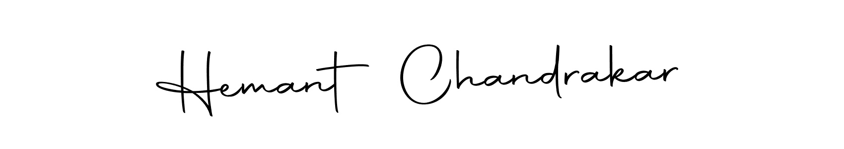Design your own signature with our free online signature maker. With this signature software, you can create a handwritten (Autography-DOLnW) signature for name Hemant Chandrakar. Hemant Chandrakar signature style 10 images and pictures png
