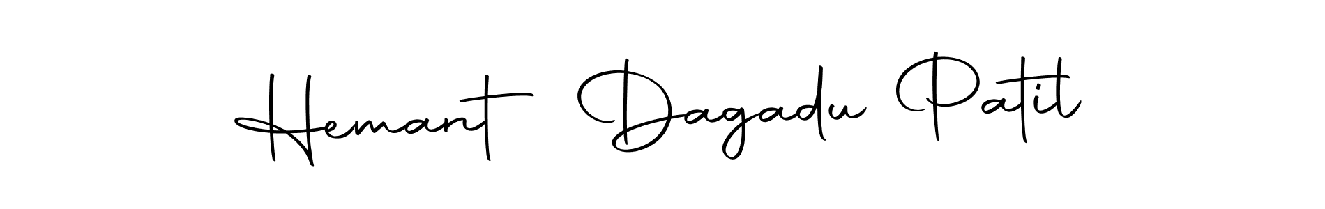 Similarly Autography-DOLnW is the best handwritten signature design. Signature creator online .You can use it as an online autograph creator for name Hemant Dagadu Patil. Hemant Dagadu Patil signature style 10 images and pictures png