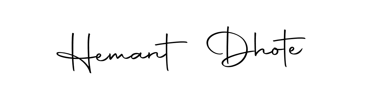 Hemant Dhote stylish signature style. Best Handwritten Sign (Autography-DOLnW) for my name. Handwritten Signature Collection Ideas for my name Hemant Dhote. Hemant Dhote signature style 10 images and pictures png