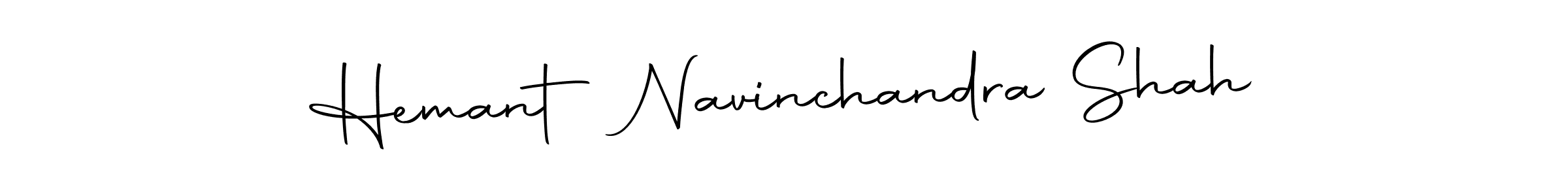 Make a beautiful signature design for name Hemant Navinchandra Shah. With this signature (Autography-DOLnW) style, you can create a handwritten signature for free. Hemant Navinchandra Shah signature style 10 images and pictures png