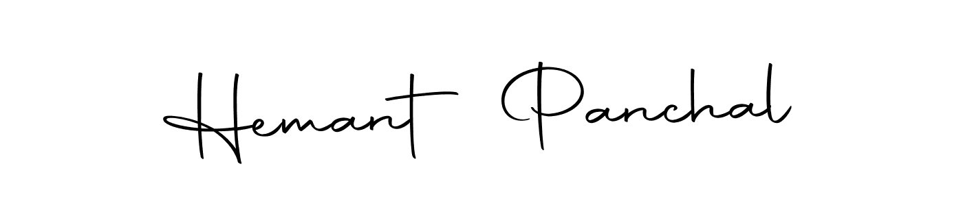 Create a beautiful signature design for name Hemant Panchal. With this signature (Autography-DOLnW) fonts, you can make a handwritten signature for free. Hemant Panchal signature style 10 images and pictures png