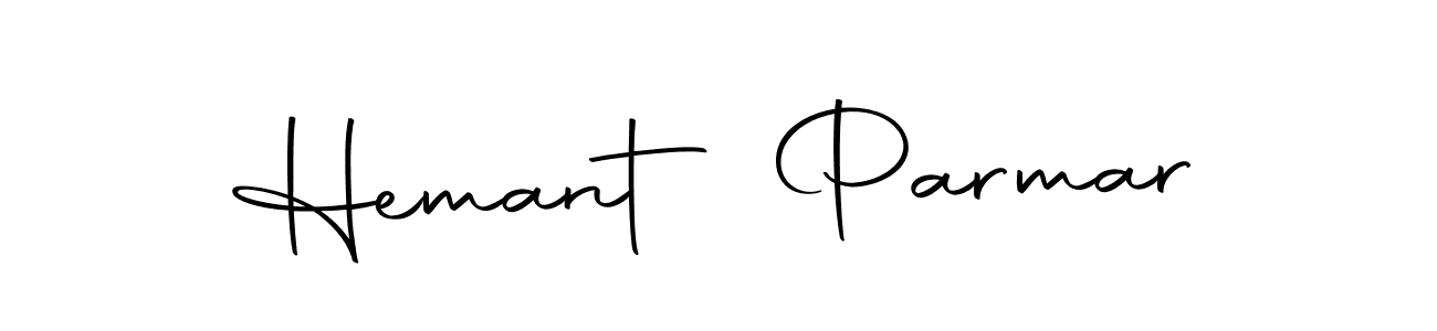 Create a beautiful signature design for name Hemant Parmar. With this signature (Autography-DOLnW) fonts, you can make a handwritten signature for free. Hemant Parmar signature style 10 images and pictures png