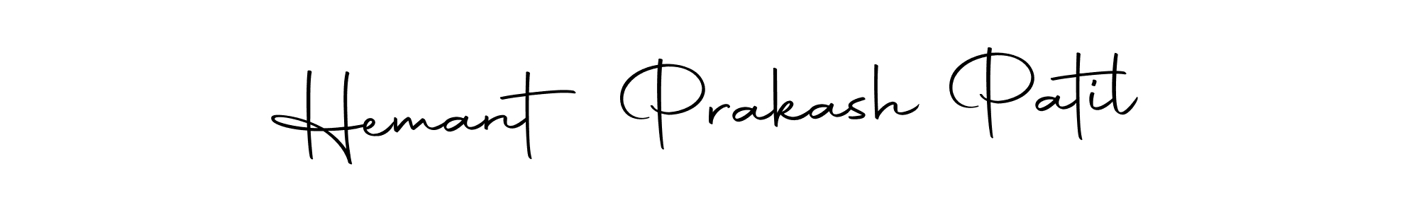 if you are searching for the best signature style for your name Hemant Prakash Patil. so please give up your signature search. here we have designed multiple signature styles  using Autography-DOLnW. Hemant Prakash Patil signature style 10 images and pictures png