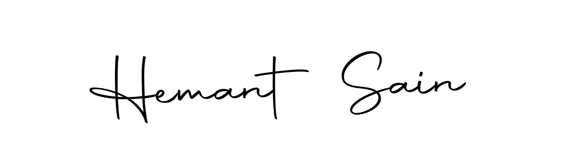 How to make Hemant Sain signature? Autography-DOLnW is a professional autograph style. Create handwritten signature for Hemant Sain name. Hemant Sain signature style 10 images and pictures png