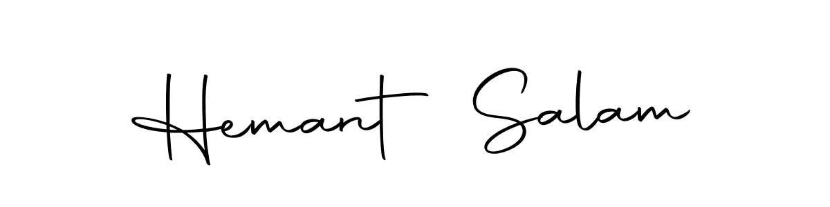 This is the best signature style for the Hemant Salam name. Also you like these signature font (Autography-DOLnW). Mix name signature. Hemant Salam signature style 10 images and pictures png