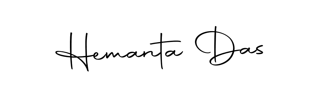 Design your own signature with our free online signature maker. With this signature software, you can create a handwritten (Autography-DOLnW) signature for name Hemanta Das. Hemanta Das signature style 10 images and pictures png