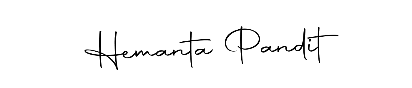 Create a beautiful signature design for name Hemanta Pandit. With this signature (Autography-DOLnW) fonts, you can make a handwritten signature for free. Hemanta Pandit signature style 10 images and pictures png