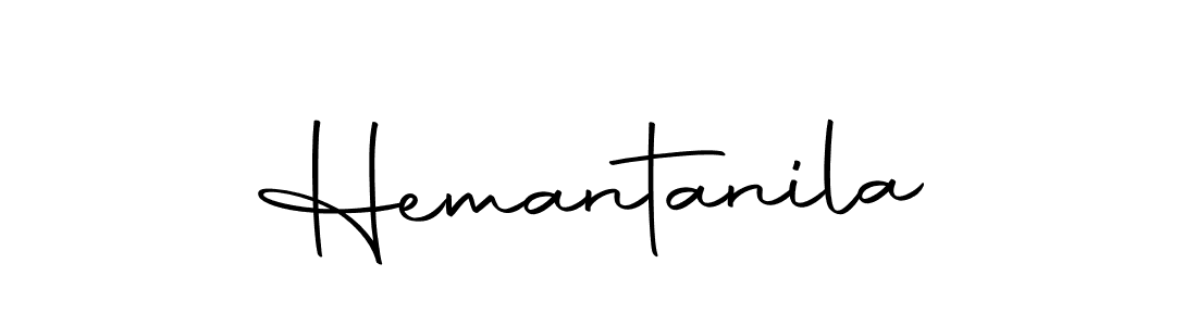 Hemantanila stylish signature style. Best Handwritten Sign (Autography-DOLnW) for my name. Handwritten Signature Collection Ideas for my name Hemantanila. Hemantanila signature style 10 images and pictures png