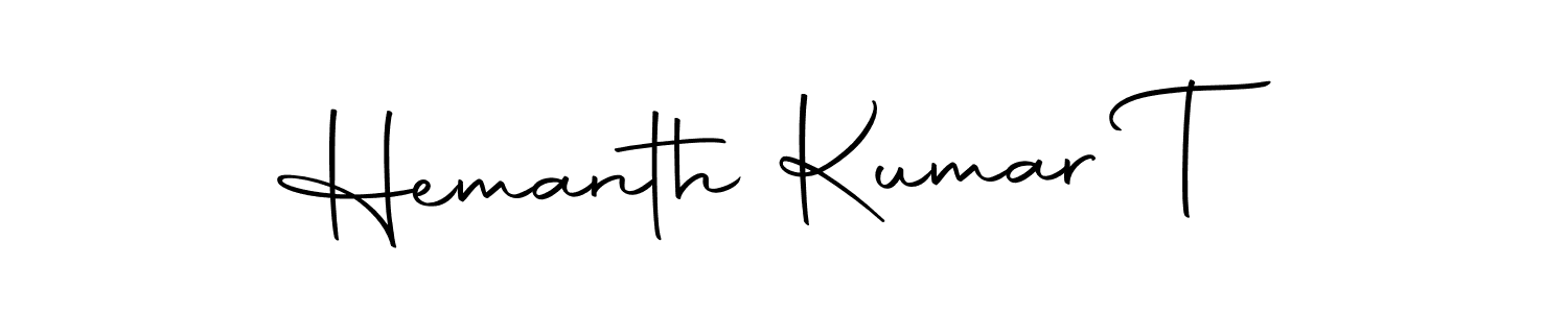 Also we have Hemanth Kumar T name is the best signature style. Create professional handwritten signature collection using Autography-DOLnW autograph style. Hemanth Kumar T signature style 10 images and pictures png