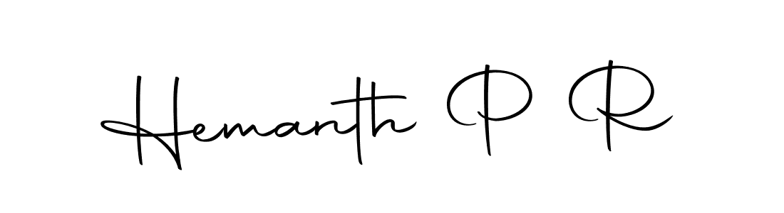 Similarly Autography-DOLnW is the best handwritten signature design. Signature creator online .You can use it as an online autograph creator for name Hemanth P R. Hemanth P R signature style 10 images and pictures png