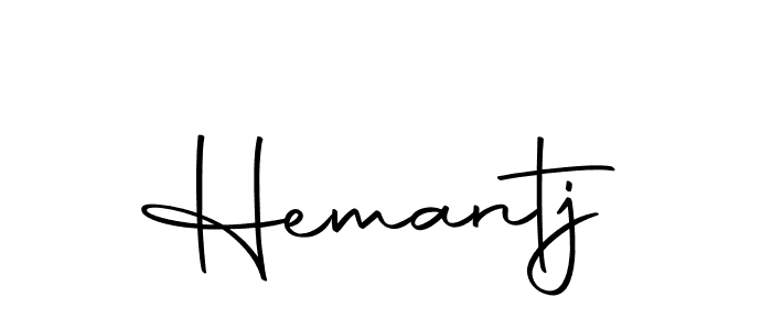 How to make Hemantj name signature. Use Autography-DOLnW style for creating short signs online. This is the latest handwritten sign. Hemantj signature style 10 images and pictures png