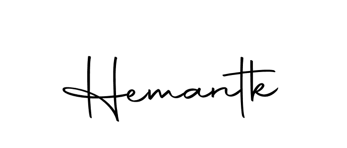 You can use this online signature creator to create a handwritten signature for the name Hemantk. This is the best online autograph maker. Hemantk signature style 10 images and pictures png