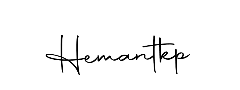 Design your own signature with our free online signature maker. With this signature software, you can create a handwritten (Autography-DOLnW) signature for name Hemantkp. Hemantkp signature style 10 images and pictures png