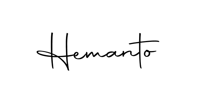 Make a beautiful signature design for name Hemanto. Use this online signature maker to create a handwritten signature for free. Hemanto signature style 10 images and pictures png