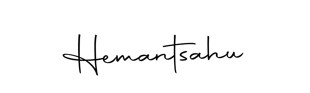Also we have Hemantsahu name is the best signature style. Create professional handwritten signature collection using Autography-DOLnW autograph style. Hemantsahu signature style 10 images and pictures png