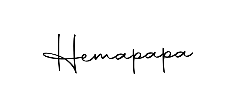 Here are the top 10 professional signature styles for the name Hemapapa. These are the best autograph styles you can use for your name. Hemapapa signature style 10 images and pictures png
