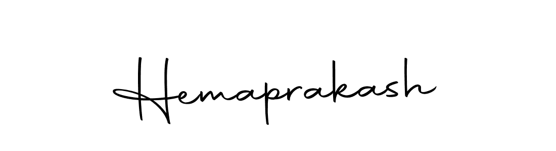 Make a beautiful signature design for name Hemaprakash. With this signature (Autography-DOLnW) style, you can create a handwritten signature for free. Hemaprakash signature style 10 images and pictures png